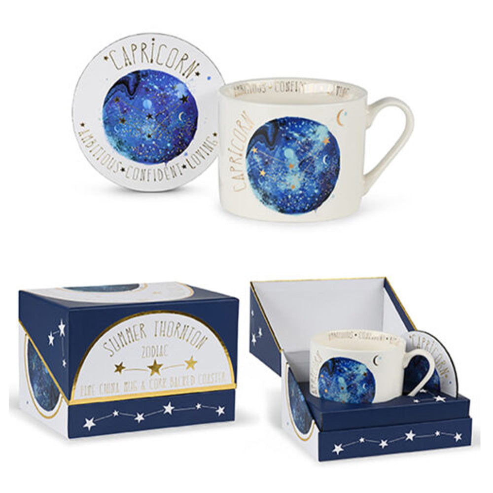 PyramidSummer Thornton (Capricorn ) Premium Mug & Coaster Gift Setpapell.gr