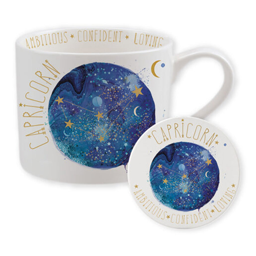 PyramidSummer Thornton (Capricorn ) Premium Mug & Coaster Gift Setpapell.gr