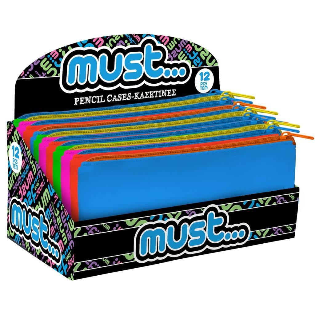 DIAKAKIS|MUSTMust Κασετινα Σιλικονης Focus 21X10 Φλατ 4 Χρωματαpapell.gr