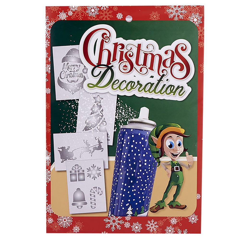 Χριστουγεννιάτικα Σχέδια Τζαμιών 4τμχ 17x25εκ