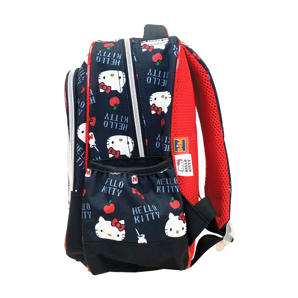 Gim Σχολική Τσάντα Πλάτης Νηπίου Hello Kitty Croche 25x15x30 εκ