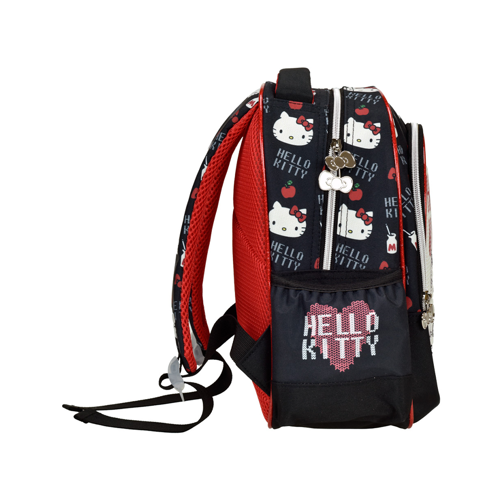 Gim Σχολική Τσάντα Πλάτης Νηπίου Hello Kitty Croche 25x15x30 εκ