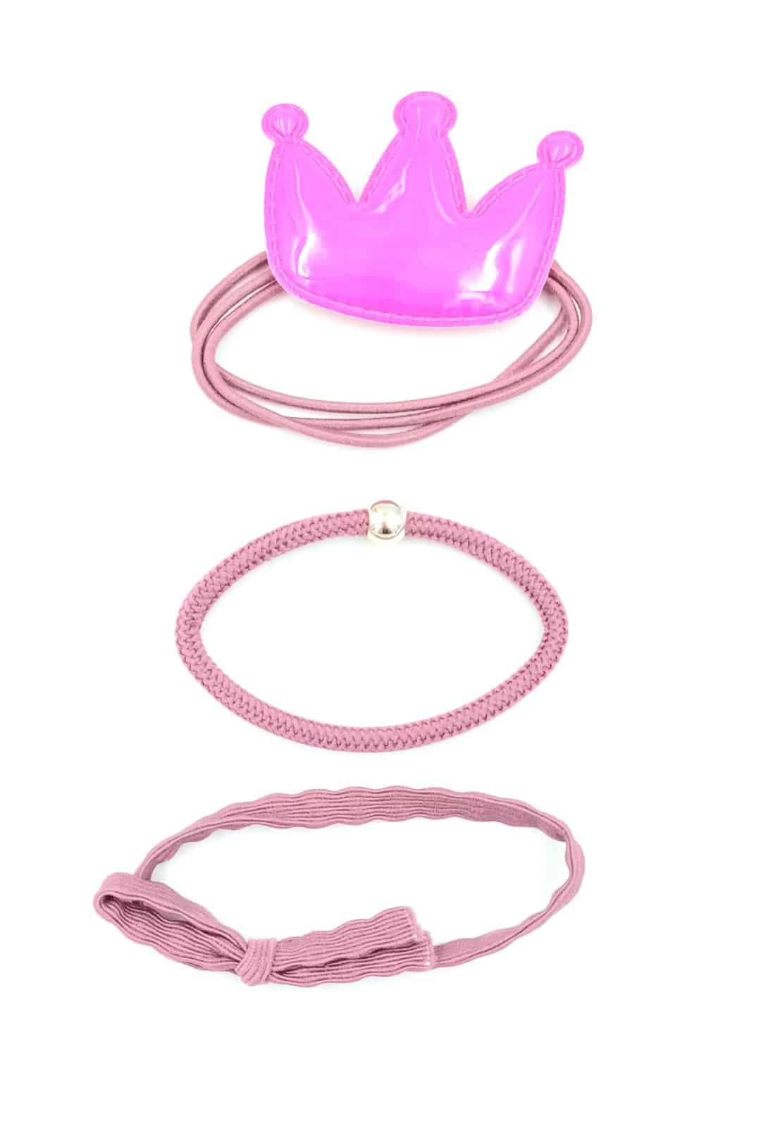 Λαστιχακια Μαλλιων Κορωνα 3Τμχ