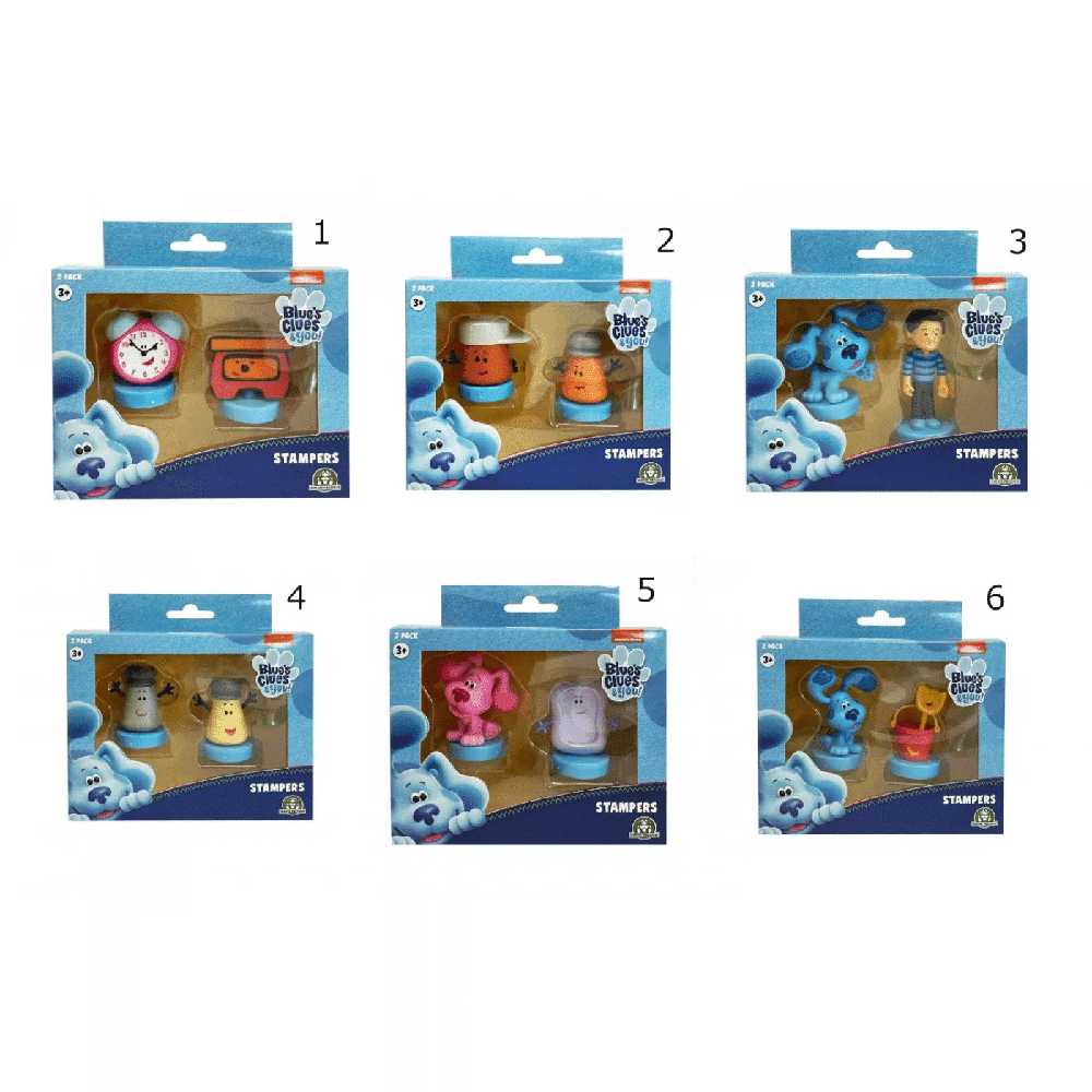 Blues Clues And You Φιγουρες Stampers 2 Pack - 1 Τμχ