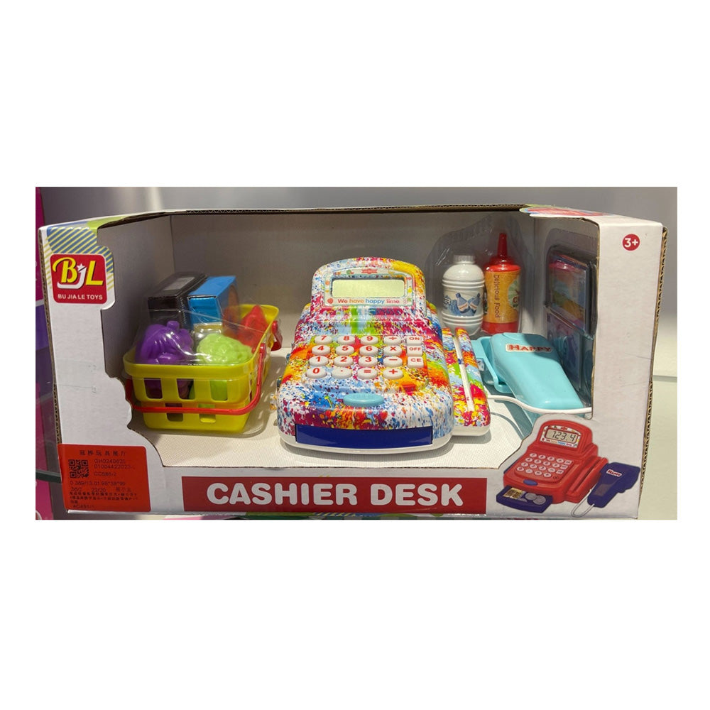 Ταμειακή Μηχανή Μπαταρίας Graffiti Με Φώτα Ήχους Και Ψώνια