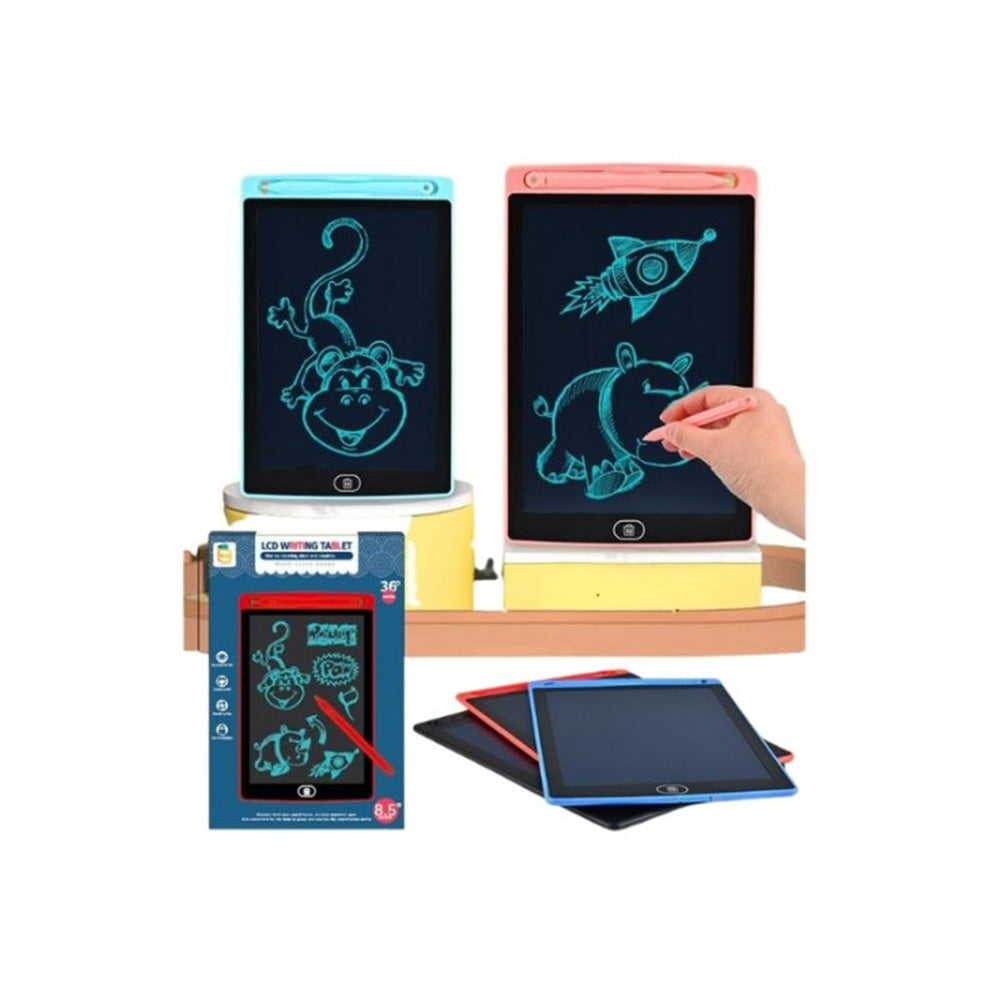 Ταμπλέτα Γραφής Παιδική LCD 8.5" & Γραφίδα 25x15εκ Διάφορα Χρώματα - 1τμχ