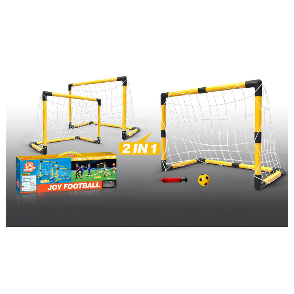 TrademarktΤέρμα Ποδοσφαίρου 2 Σε 1 , Με Μπάλα & Τρόμπα 93X49X62 εκpapell.gr