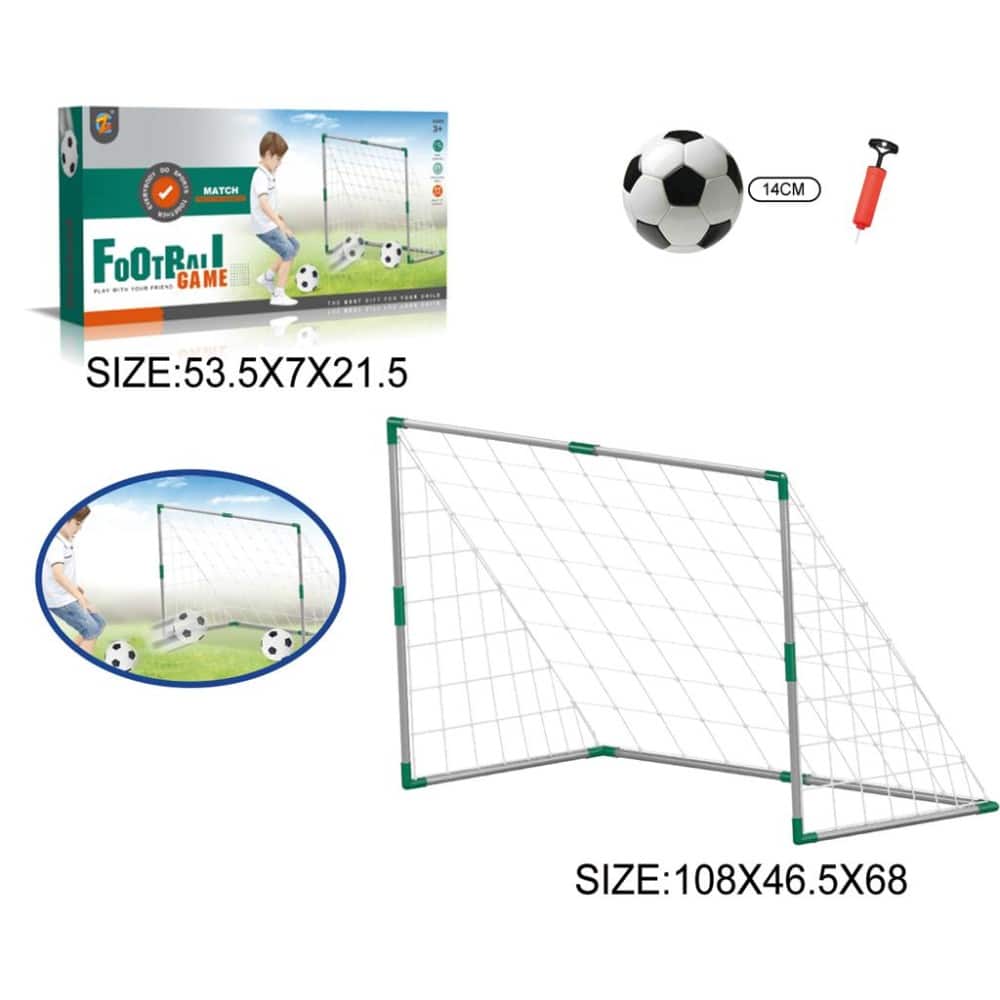 TrademarktΤέρμα Ποδοσφαίρου Με Μπάλα & Τρόμπα 108X46,5X68 Εκpapell.gr