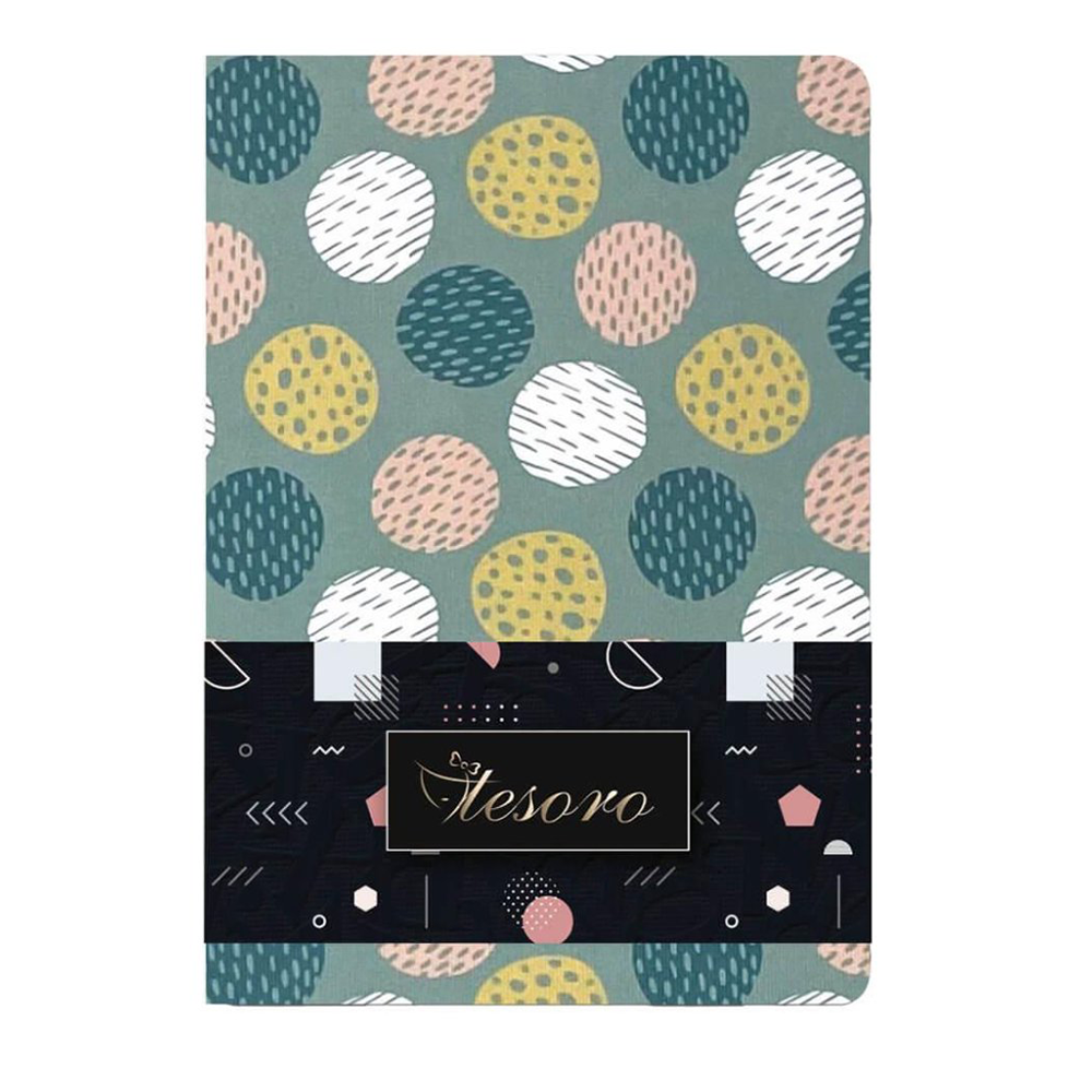 Tesoro Σημειωματάριο Flexi Pastel Α5 σε 4 Σχέδια -1 Τεμάχιο