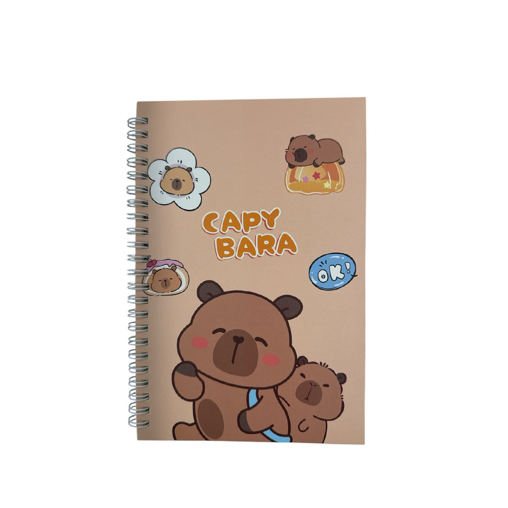 OEMΤετράδιο Capybara Α5 60 Φύλλα 4 Σχέδια - 1 Τμχpapell.gr