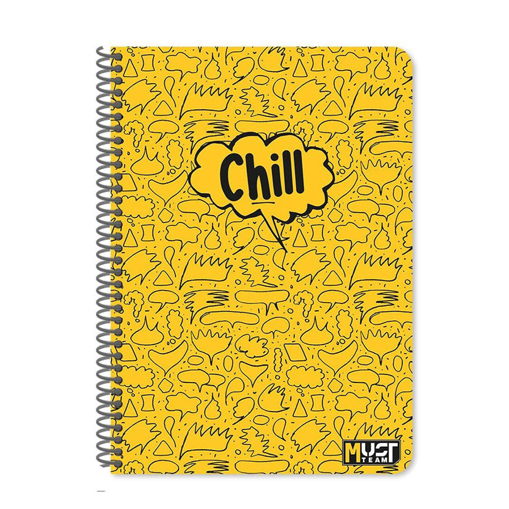 Must Team Τετράδιο Σπιράλ Quotes Β5 1 Θέμα 30Φ 4 Σχέδια - 1 Τμχ