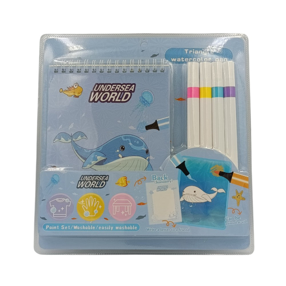 OEMΤετράδιο Ζωγραφικής Με Μαρκαδόρους 3 Σχέδιαpapell.gr