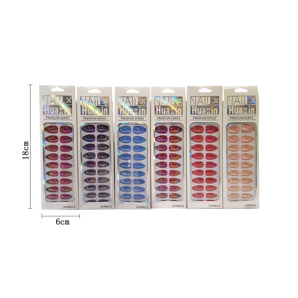 OEMΨεύτικα Νύχια Μεταλλιζέ 24 Τμχpapell.gr