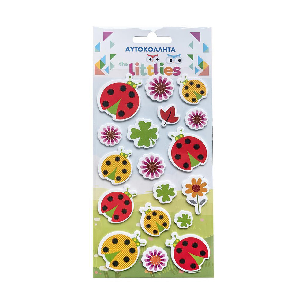 The Littles Αυτοκόλλητα Πασχαλίτσες 10x22 εκ 