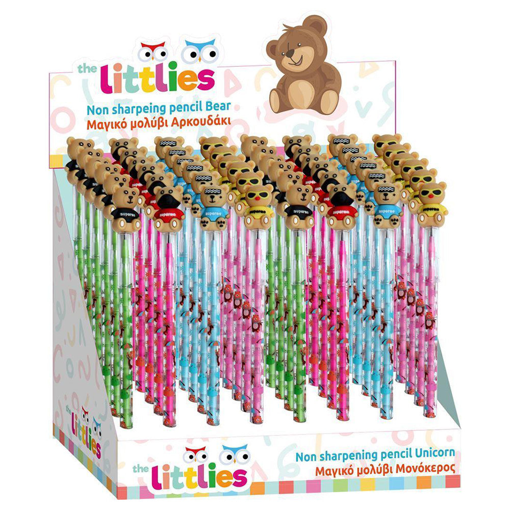THE LITTLIESThe Littlies Μαγικό Μολύβι Αρκουδάκι 4 Χρώματα - 1 Τμχpapell.gr
