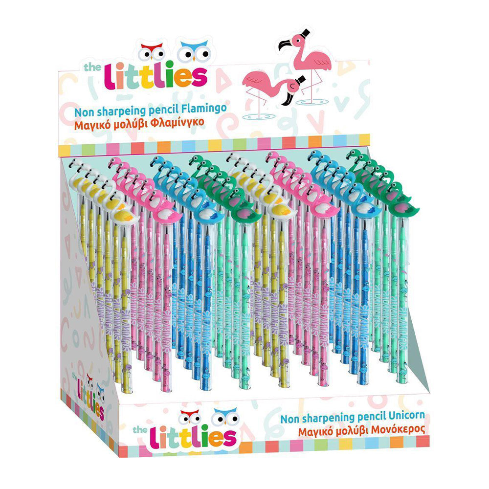 THE LITTLIESThe Littlies Μαγικό Μολύβι Φλαμίνγκο 4 Χρώματα - 1 Τμχpapell.gr