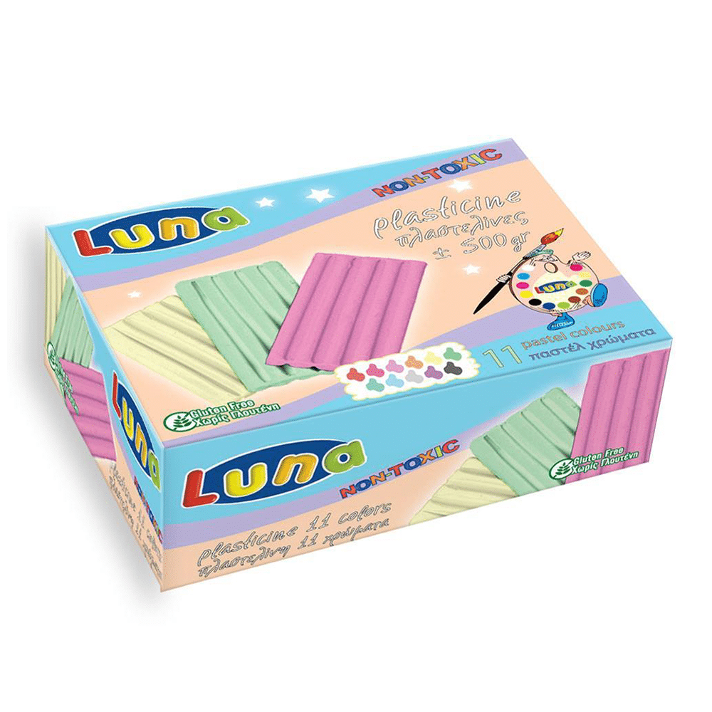 THE LITTLIESLuna Πλαστελίνες Pastel 11 Χρώματαpapell.gr