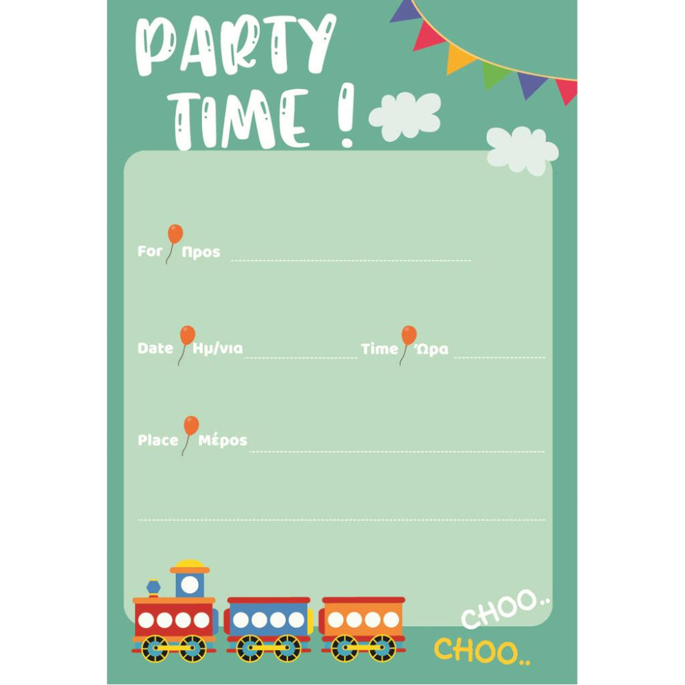 The Littlies Προσκλήσεις Για Πάρτυ Με Φάκελο 6 Τμχ