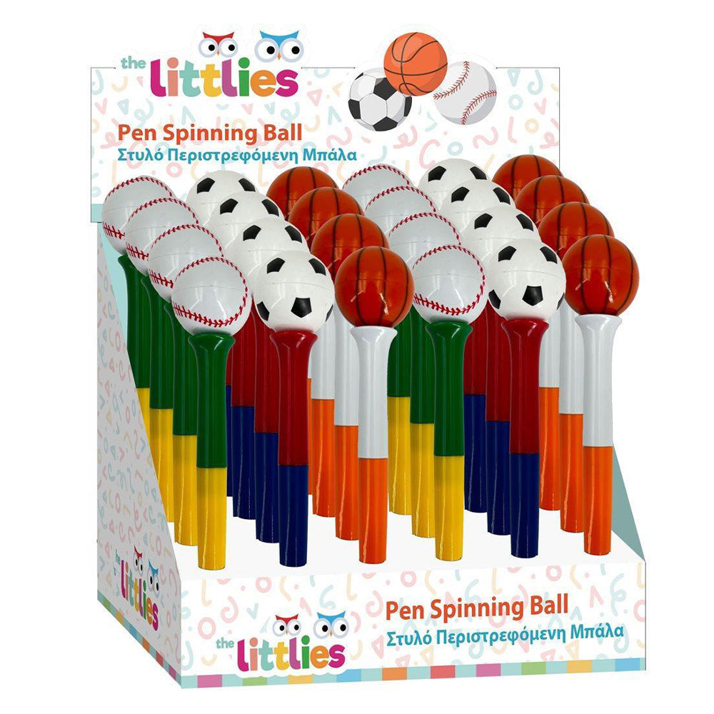 The Littlies Στυλό Balls 3 Σχέδια - 1 Τμχ