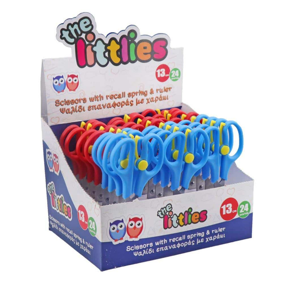 THE LITTLIESThe Littlies Ψαλίδι Σχολικό 13εκ Επαναφοράς 2 Χρώματαpapell.gr