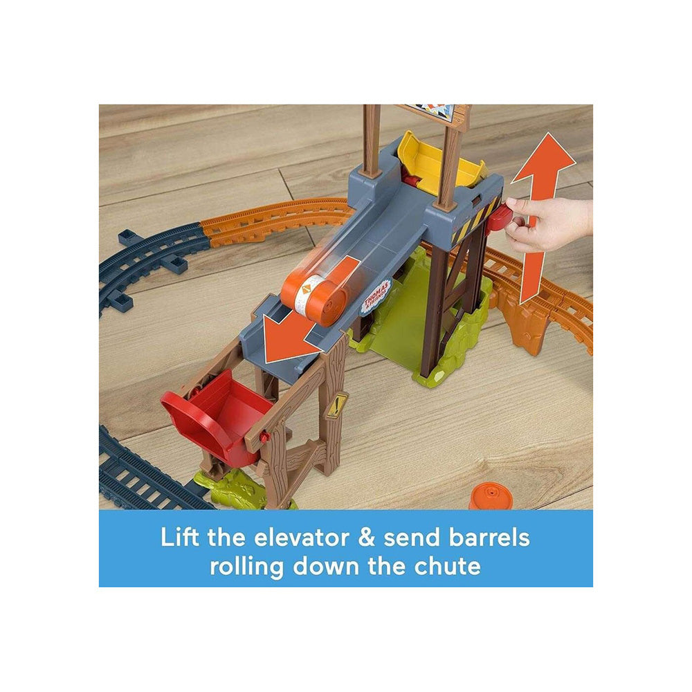 Fisher Price Thomas & Friends Πίστα Παράδοσης Φορτίων Με Τον Diesel 