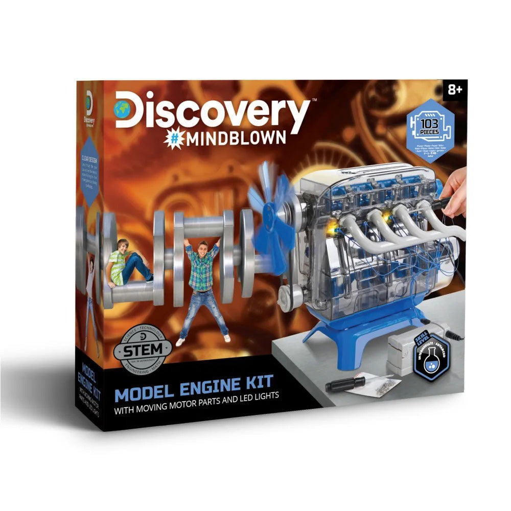 ThreeSixty DIY Engine Kit με Μοτέρ & Φώτα 103 Τμχ