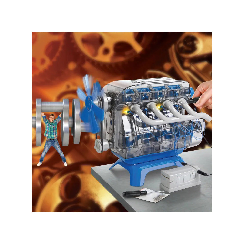 ThreeSixty DIY Engine Kit με Μοτέρ & Φώτα 103 Τμχ
