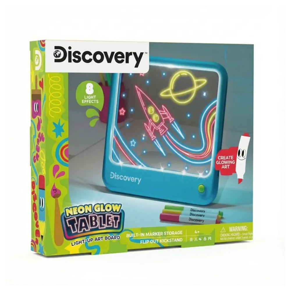 ThreeSixty Neon Art Board Tablet με Φως – Φωτεινός Πίνακας Ζωγραφικής για Παιδιά