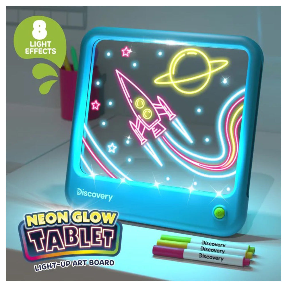 ThreeSixty Neon Art Board Tablet με Φως – Φωτεινός Πίνακας Ζωγραφικής για Παιδιά
