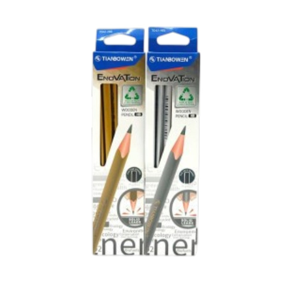 Tianbowen Μολύβι Metallic HB σε 2 Χρώματα - 1 Τμχ