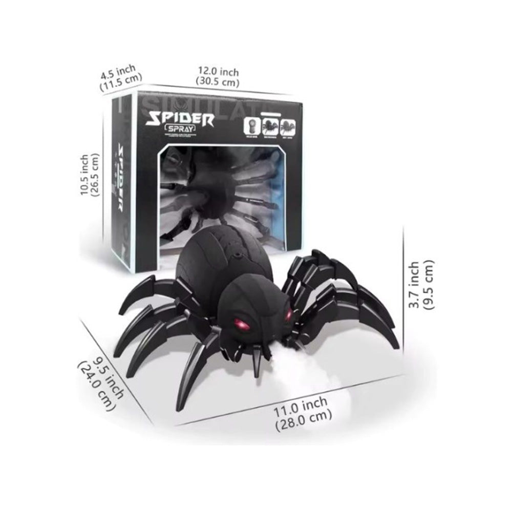 Τηλεκατευθυνόμενη Αράχνη Που Πετάει Ατμό Με Ήχο & Φως 28εκ