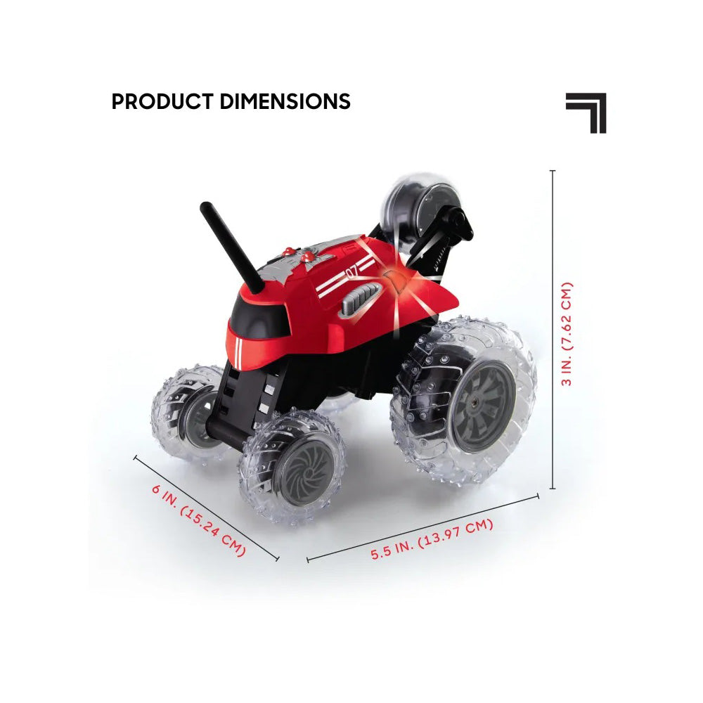 ThreeSixty Τηλεκατευθυνόμενο Όχημα 360° Spinning Thunder Tumbler Red 