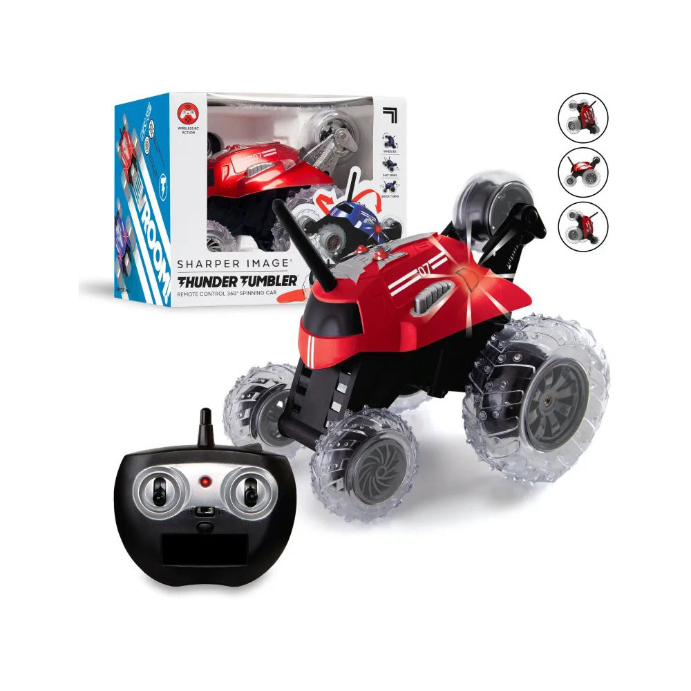 ThreeSixty Τηλεκατευθυνόμενο Όχημα 360° Spinning Thunder Tumbler Red 