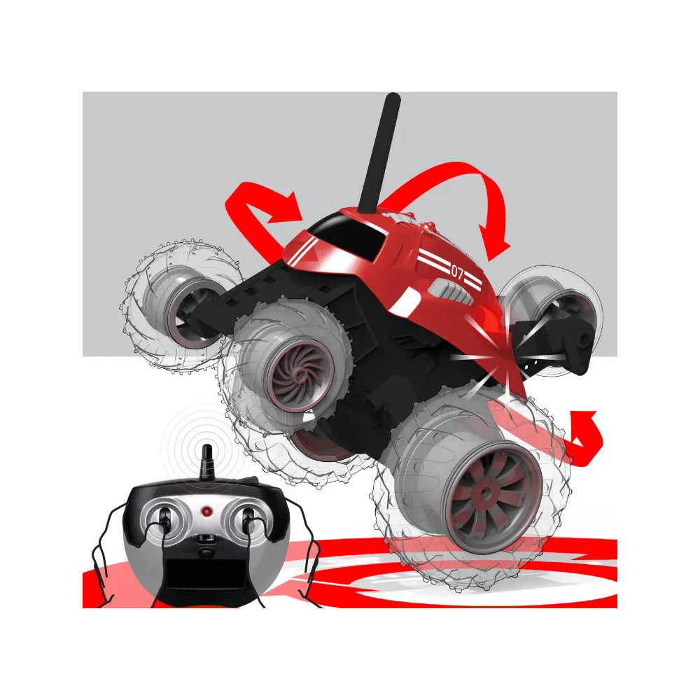 ThreeSixty Τηλεκατευθυνόμενο Όχημα 360° Spinning Thunder Tumbler Red 