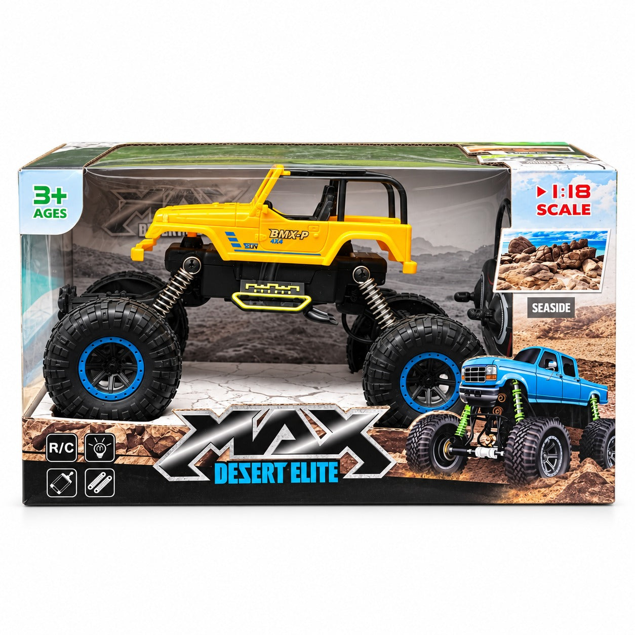 Τηλεκατευθυνόμενο Off-Road Desert Elite 1:18 με 4 Λειτουργίες 23x14x15 εκ - 1 Τμχ