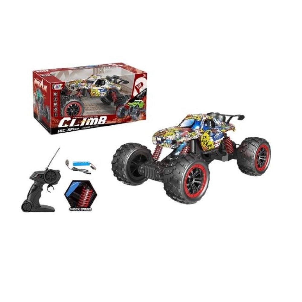 Τηλεκατευθυνόμενο Όχημα Off-Road 1:12 27MHz 4 Λειτουργιών με Φως 29x18x15 εκ