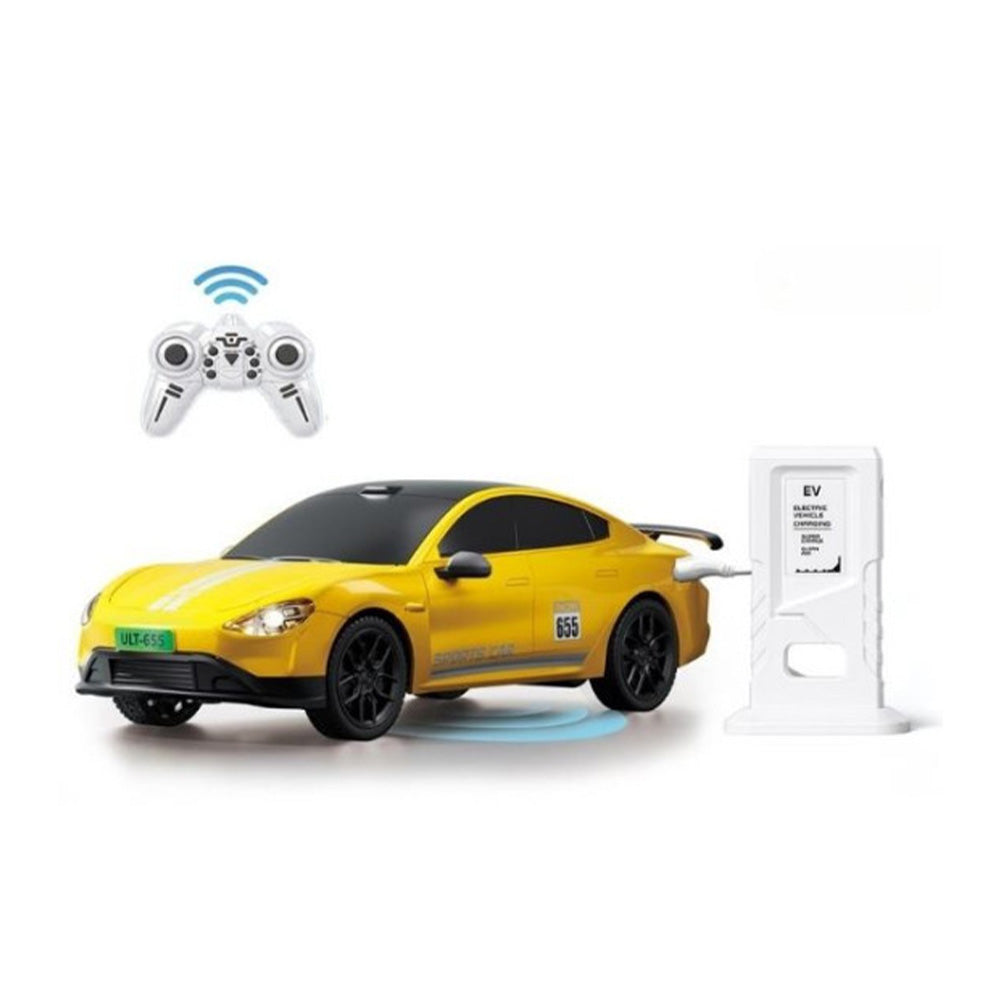 Τηλεκατευθυνόμενο Όχημα Ηλεκτρικό Κίτρινο Με Ήχο & Φως