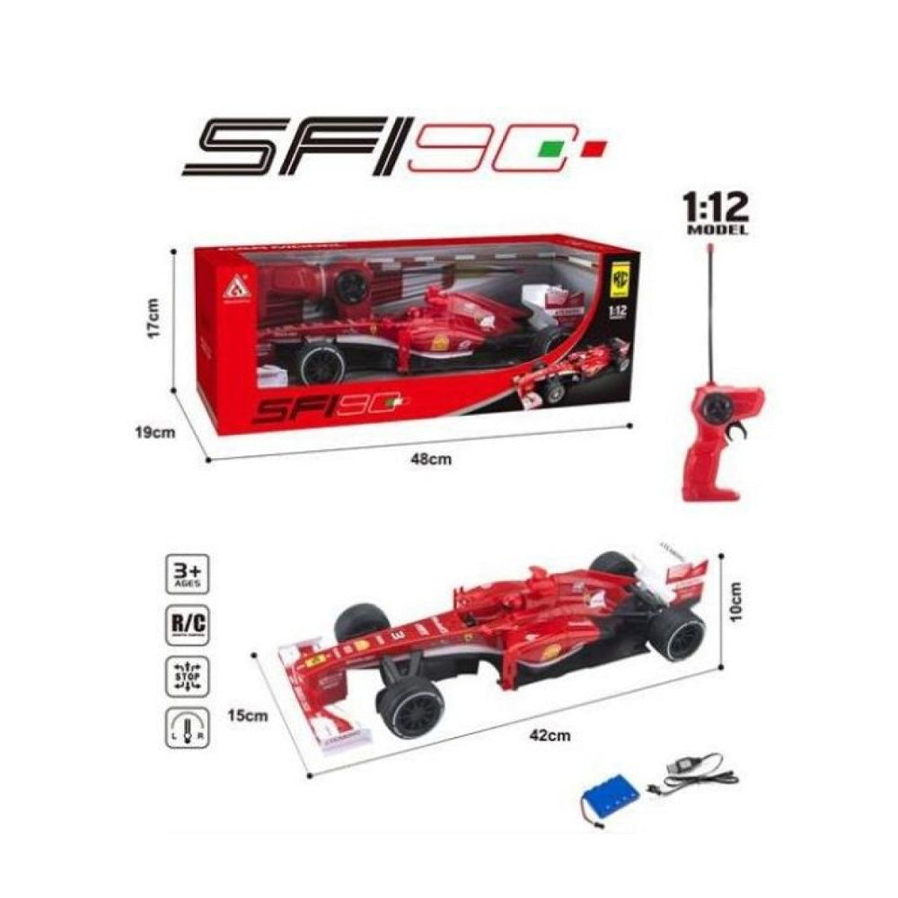Τηλεκατευθυνόμενο Όχημα Αγωνιστικό Formula 1 Κλίμακα 1:12