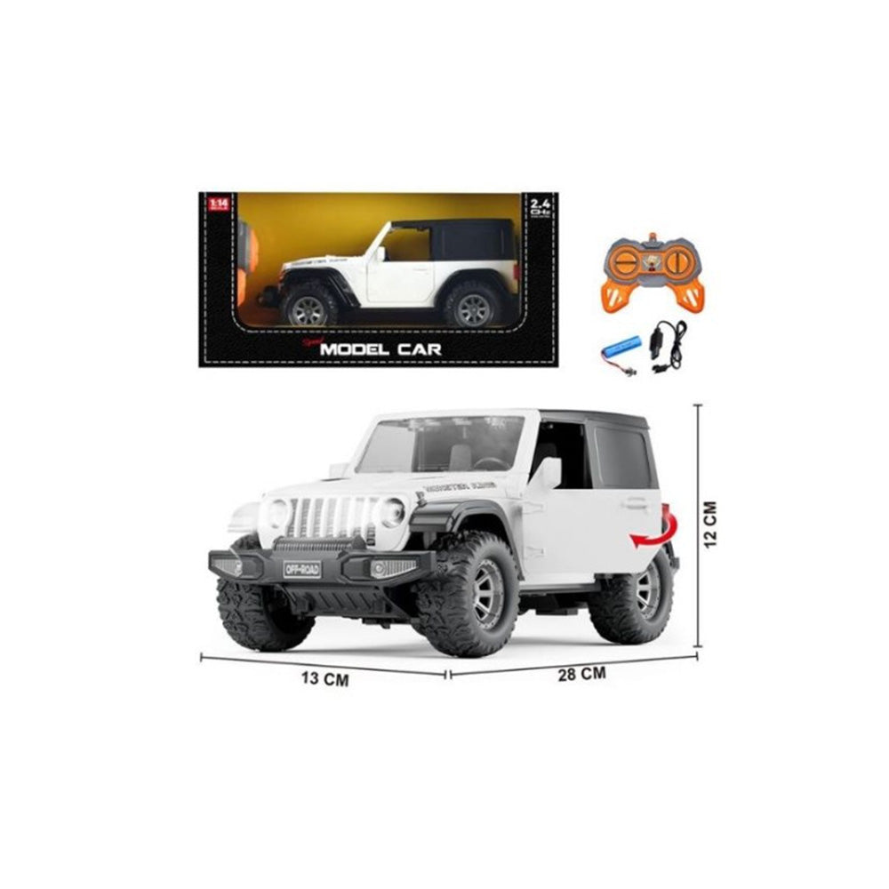Τηλεκατευθυνόμενο Off-Road 1:14 Λευκό 2.4GHz 33X16X16εκ
