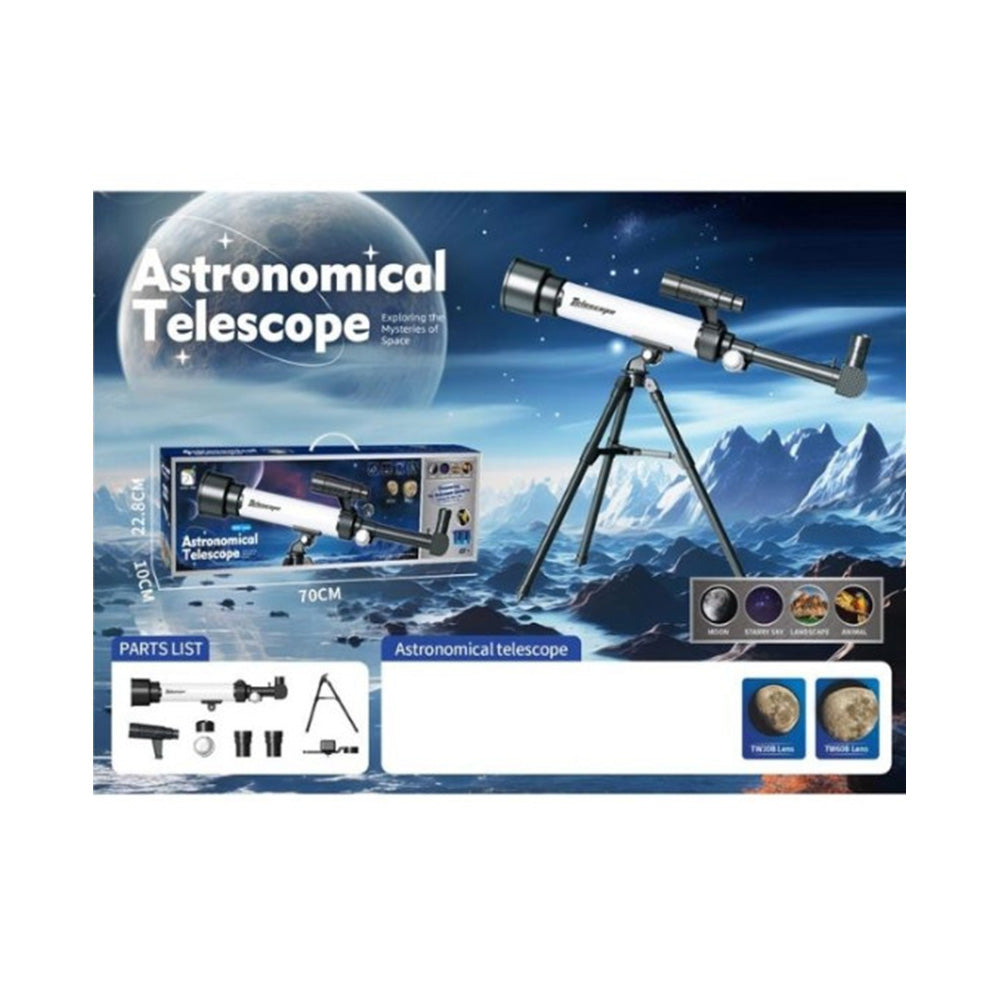 Τηλεσκόπιο Αστρονομικό 30/60 Με Τρίποδο 70X23X12εκ