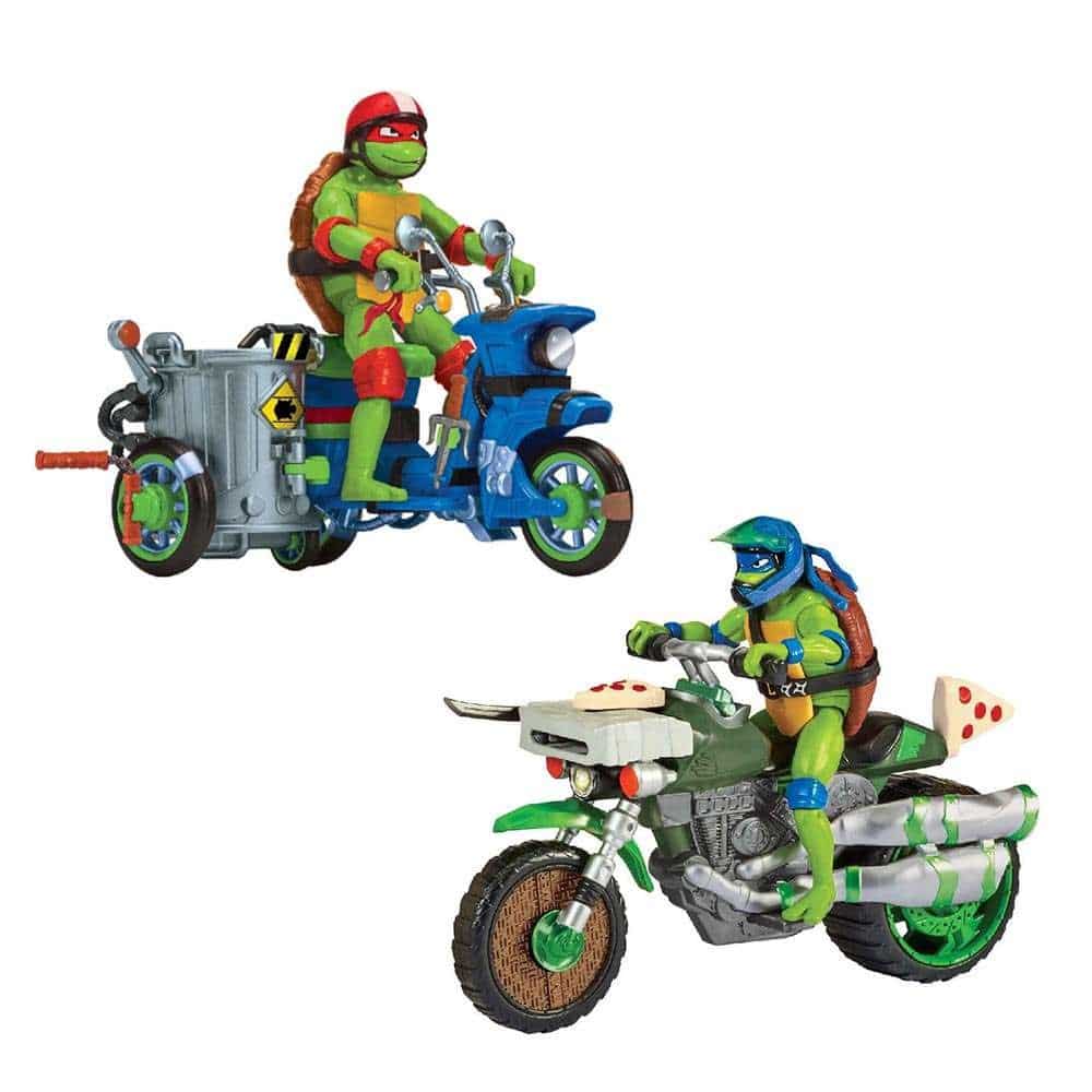 Tmnt Movie Οχημα Με Φιγουρα 2 Σχεδια