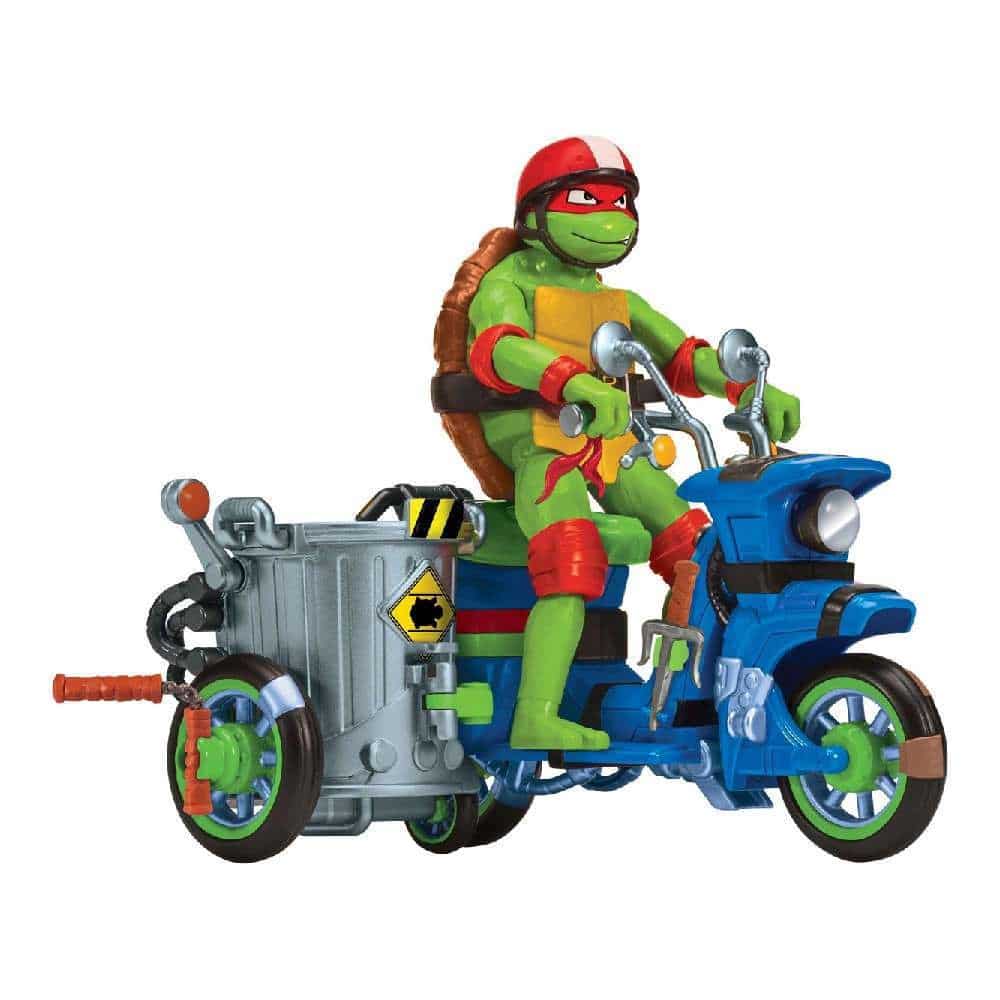 Tmnt Movie Οχημα Με Φιγουρα 2 Σχεδια