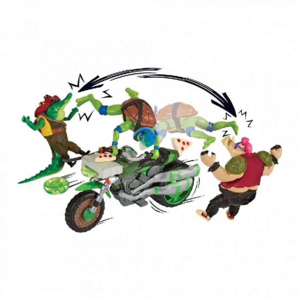 Tmnt Movie Οχημα Με Φιγουρα 2 Σχεδια