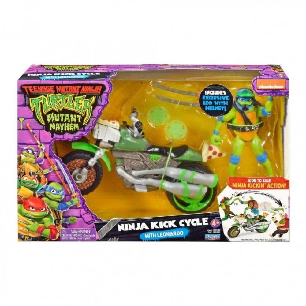 Tmnt Movie Οχημα Με Φιγουρα 2 Σχεδια