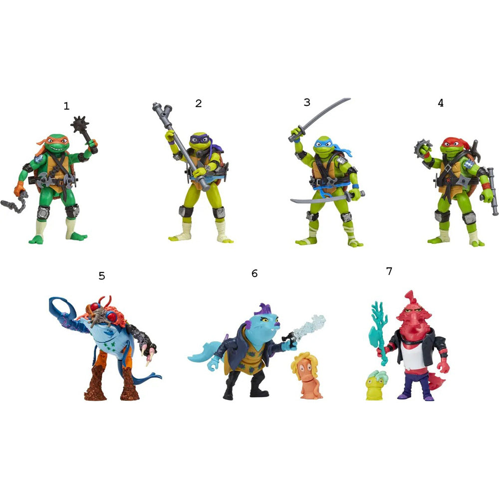 TMNT Mutations Βασική Φιγούρα 12εκ Mix & Match 7 Σχέδια -1τμχ