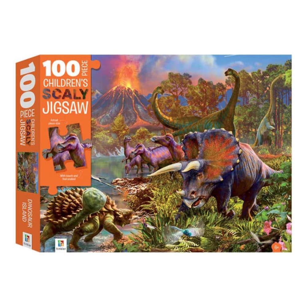 Το Νησι Των Δεινοσαυρων: Puzzle Φολιδωτο 100Pcs