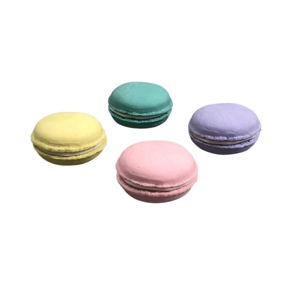 Tochain Σετ Γόμες 2 Τμχ Macarons σε Δίαφορα Χρώματα