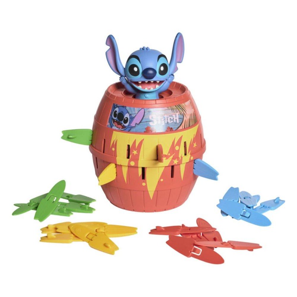 TOMY Επιτραπέζιο Pop Up Stitch – Ο Stitch Στον Αέρα Για 2-4 Παίκτες 4+ Ετών