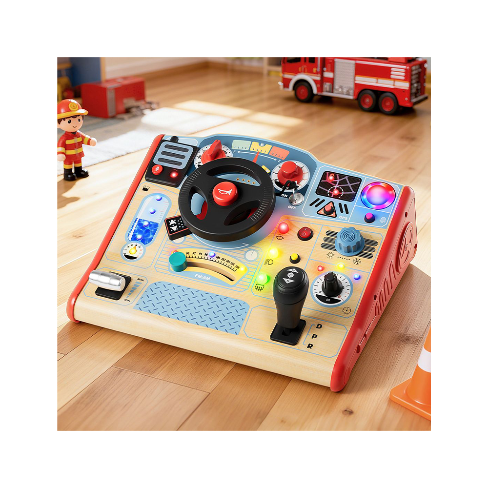 Top Bright Busy Board Firefighter