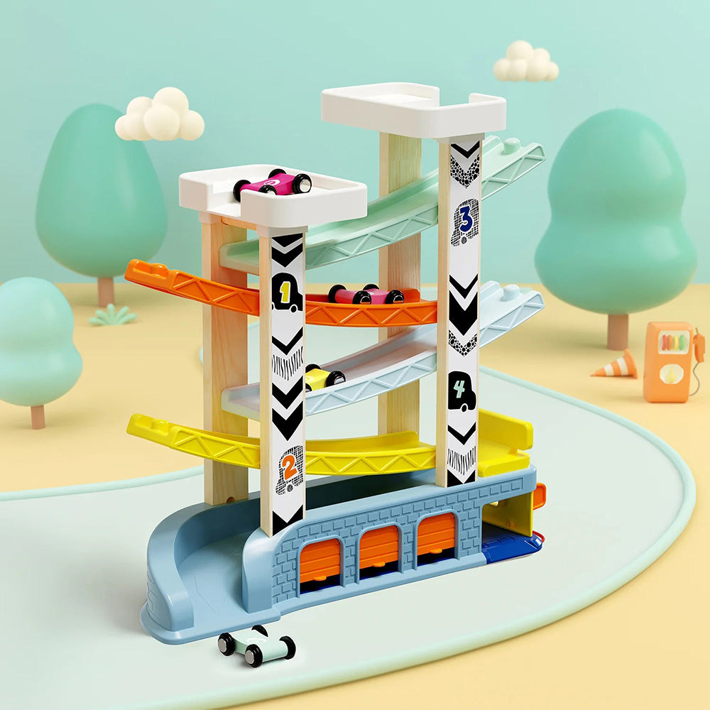 Top Bright Car Racetrack